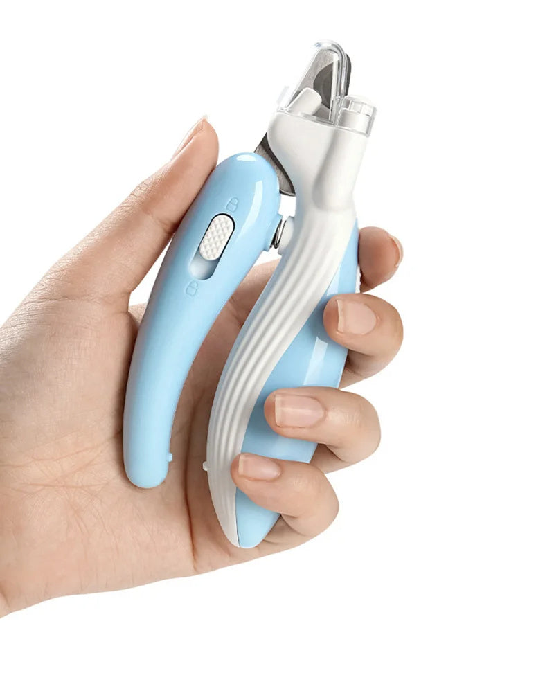 Pet Nail Clippers with LED Light & Electric Nail Grinder