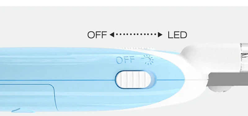 Pet Nail Clippers with LED Light & Electric Nail Grinder
