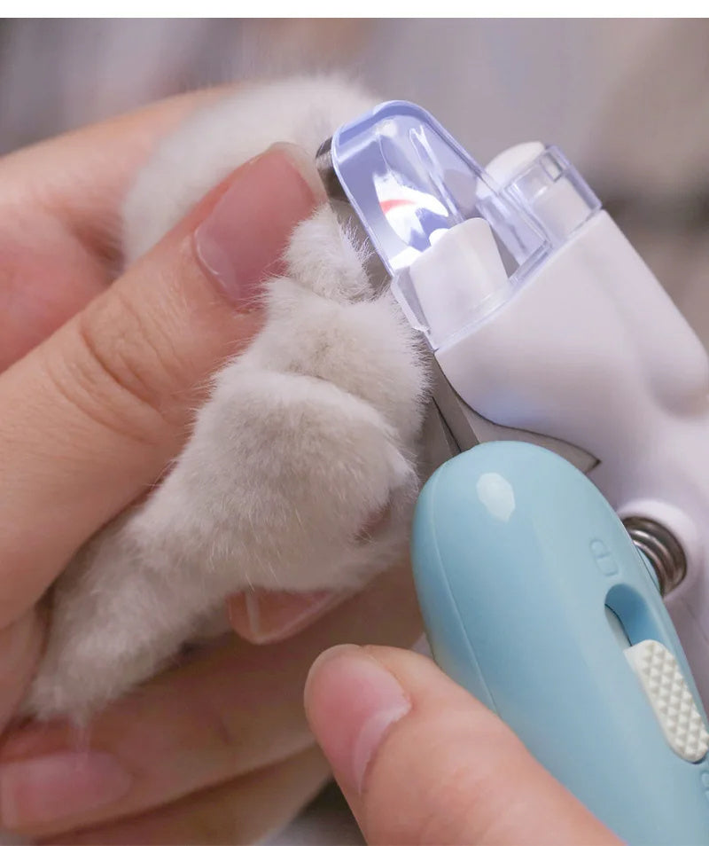 Pet Nail Clippers with LED Light & Electric Nail Grinder