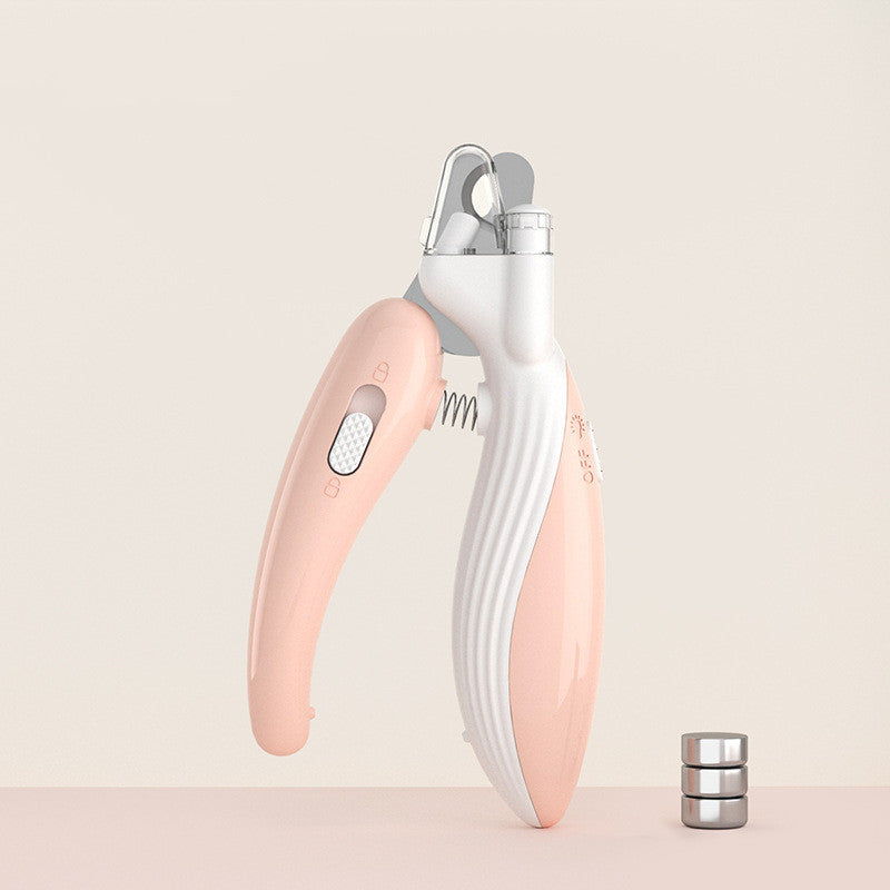 Pet Nail Clippers with LED Light & Electric Nail Grinder