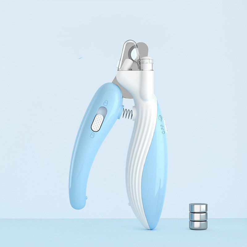 Pet Nail Clippers with LED Light & Electric Nail Grinder
